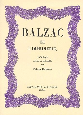Foto Balzac et l'imprimerie