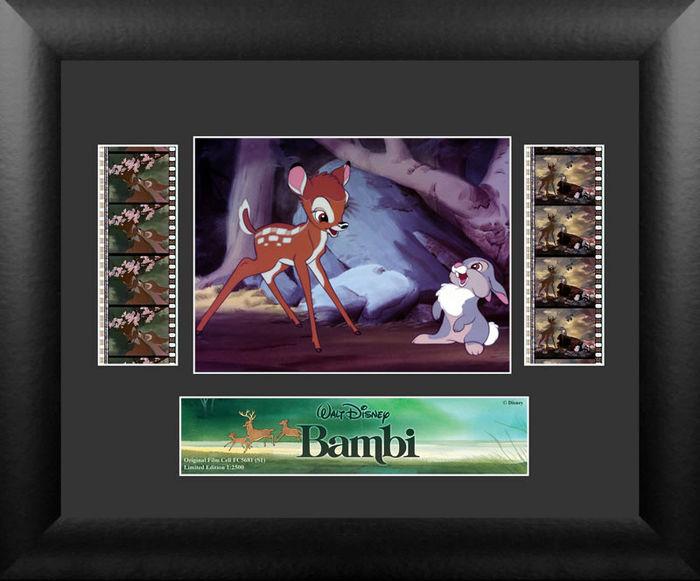 Foto Bambi Recortes De Carrete En Caja De Madera Bambi & Thumper