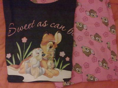 Foto Bambi Shirt Pijama Bambi Alice In Wonderland Minnie Mouse  Disney Shirt Pajama