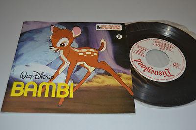 Foto bambi walt disney cuento con disco  7