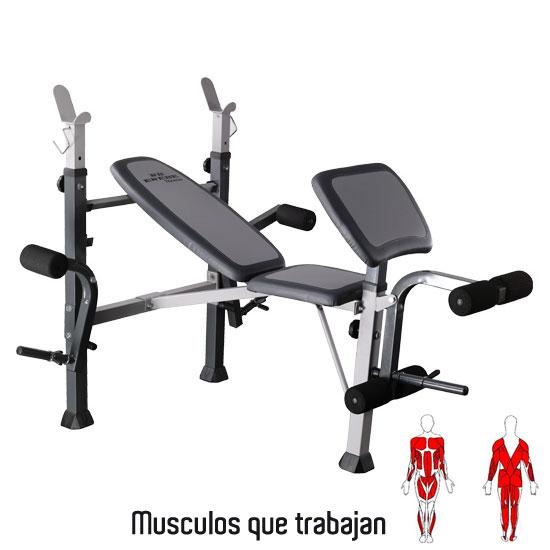 Foto Banco de Pesas Enebe Multifunción