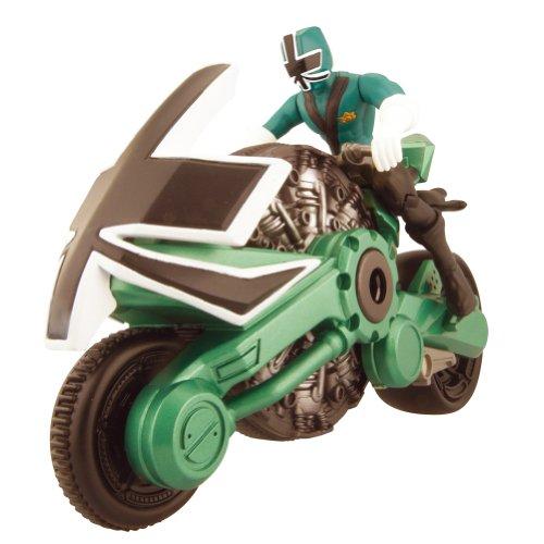Foto Bandai Power Ranger Samurai - Figura (10 cm) y moto, color verde