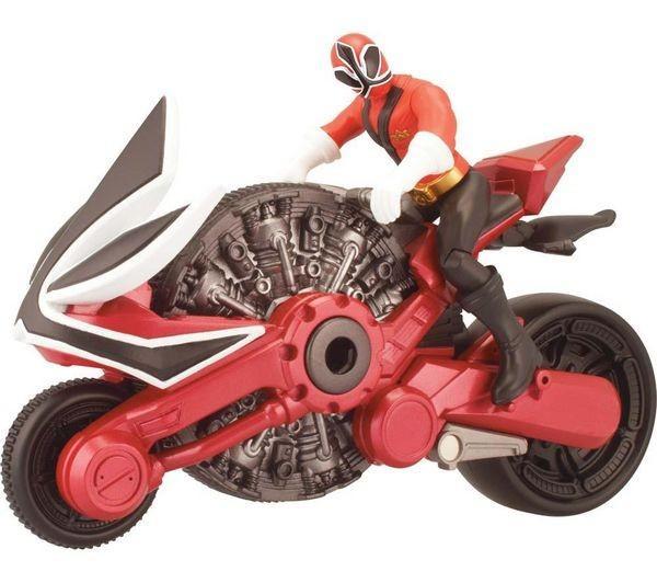Foto Bandai Power Rangers - Moto Samourai + figura 10 cm (conjunto)
