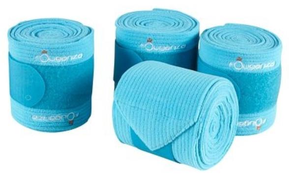Foto bandas de polo fouganza turquesas talla única