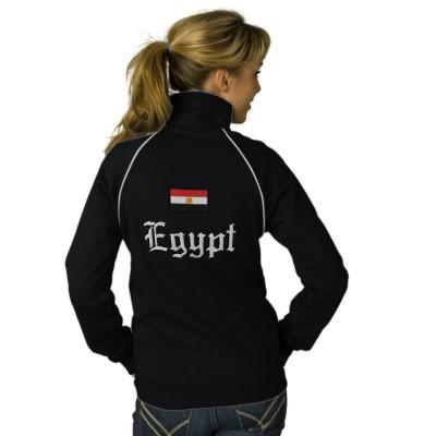 Foto Bandera de Egipto Chaqueta Bordada De Entrenamiento