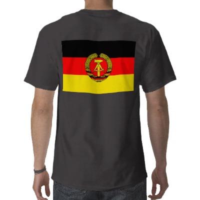 Foto Bandera de la Alemania Oriental Camisetas
