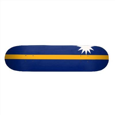 Foto Bandera de Nauru Patines Personalizados