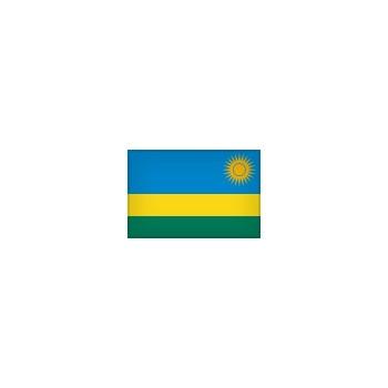 Foto Bandera de raso de ruanda