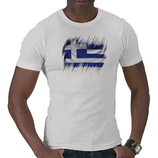 Foto Bandera del Griego de las trituradoras Camisetas