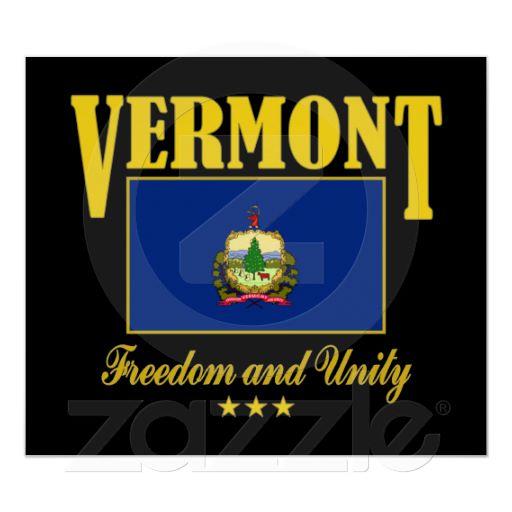 Foto Bandera/lema de Vermont Posters