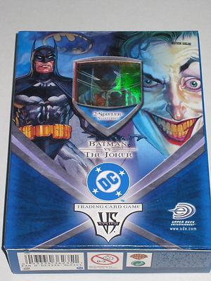 Foto Baraja 2 Players Vs System Batman Vs The Joker - Starter Upper Deck Ccg Alemán