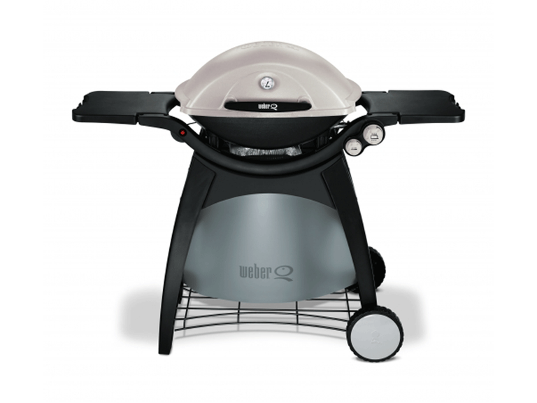 Foto Barbacoa weber q300 con carro integrado