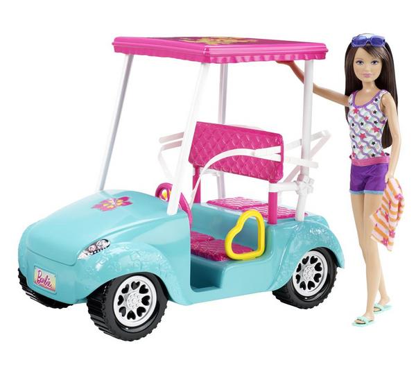Foto Barbie - Skipper en carrito de golf