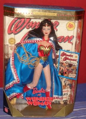 Foto Barbie As Wonder Woman - Collector  - Dc Comics - Mattel 1999 - Nueva