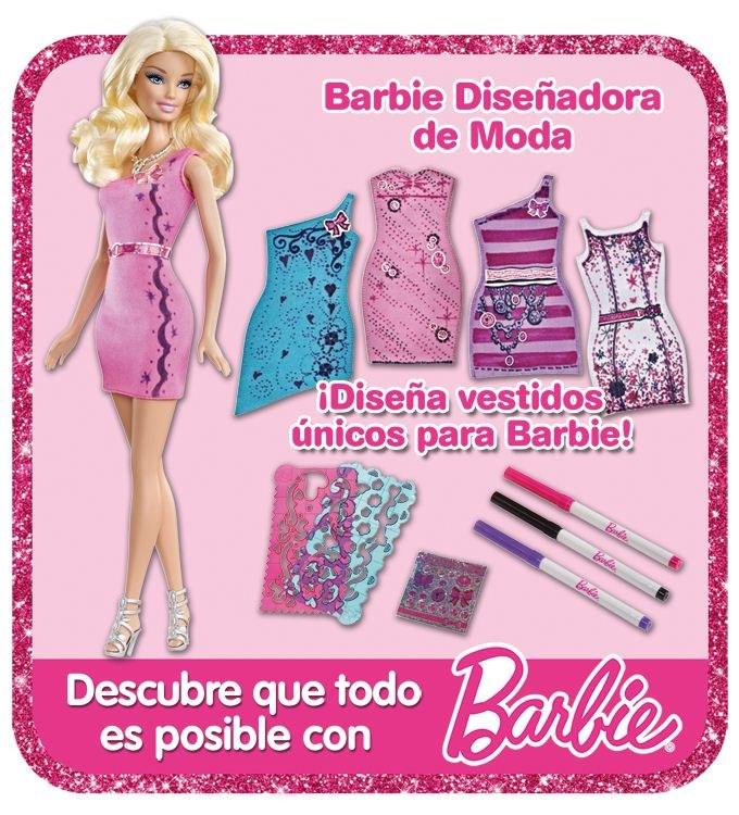 Foto Barbie diseñadora de moda de mattel