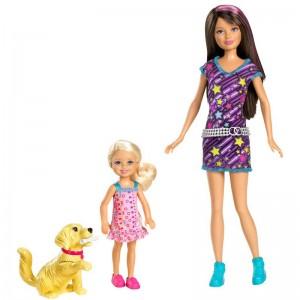 Foto Barbie hermana y sus perrito