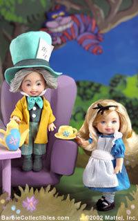 Foto Barbie Kelly And Tommy As Alice And Mad Hatter En El Pais De Las Maravillas