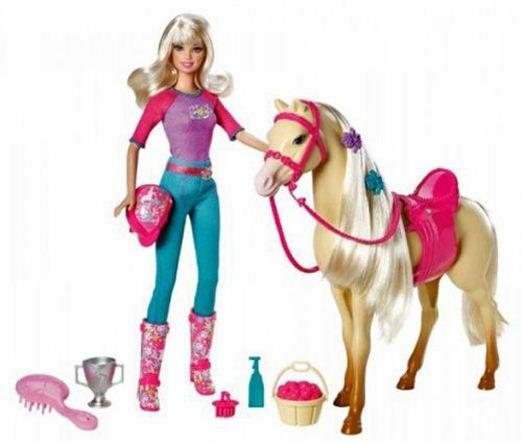 Foto Barbie más caballo tawny de mattel