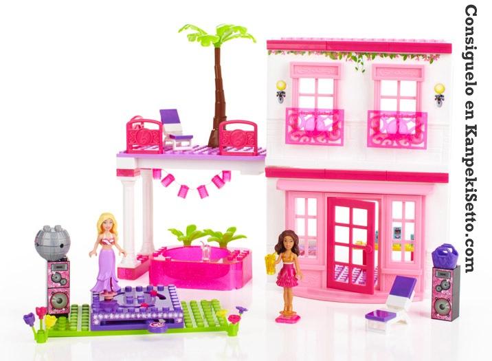 Foto Barbie Mega Bloks Playset Casa De Playa