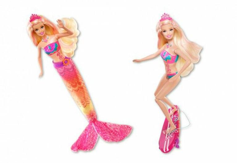 Foto Barbie sirena merliah de mattel