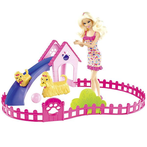 Foto Barbie y su parque de perritos Mattel