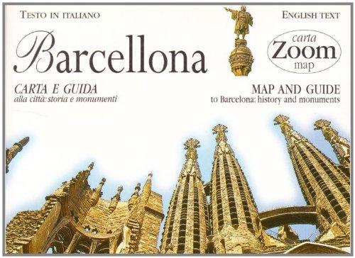 Foto Barcellona. Carta e guida alla città: storia e monumenti (Carte zoom)
