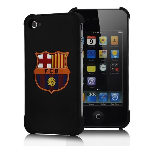 Foto Barcelona FC - Funda Cuero iPhone 4