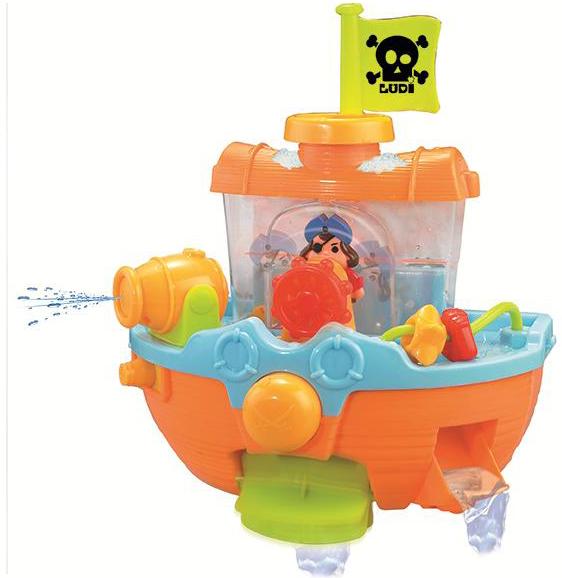 Foto Barco Pirata Con Actividades Ludi