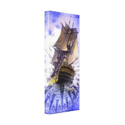Foto Barco pirata Impresion En Lona