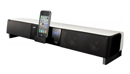 Foto Barra de Sonido JVC TH-LB3 con base para iPhone y iPod