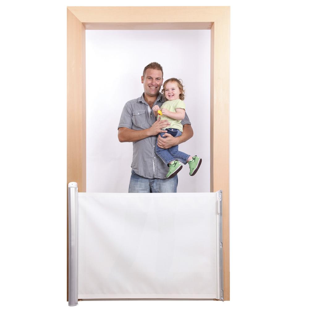 Foto Barrera de Seguridad Enrollable de KiddyGuard Blanca