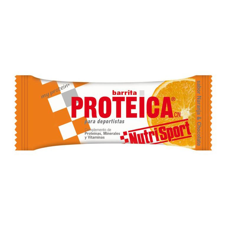 Foto Barrita NutriSport PROTEICA sabor naranja