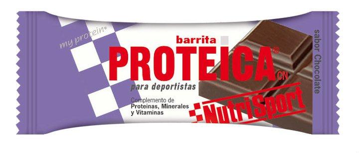 Foto Barrita Proteica NutriSport 24u 46gr Chocolate