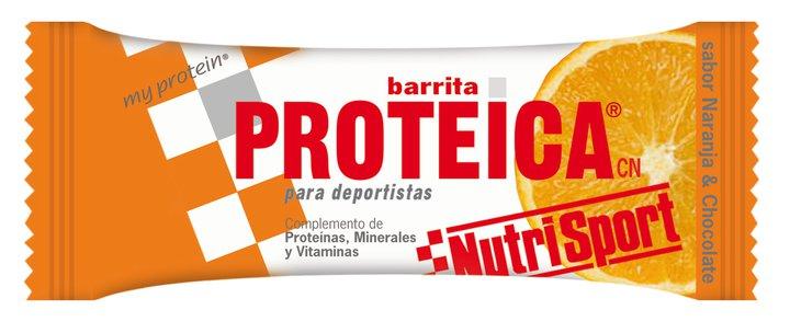 Foto Barrita Proteica NutriSport 46gr Naranja&Chocolate