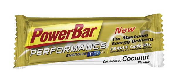 Foto Barritas Powerbar Performance Box 25u Coconut (coffeinated)