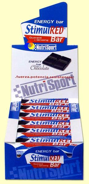 Foto Barritas Stimulred - Chocolate - Nutri Sport - 24 barritas