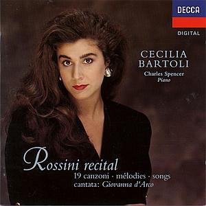 Foto Bartoli, Cecilia/Spencer, Charles: Giovanna Darco/Lieder CD