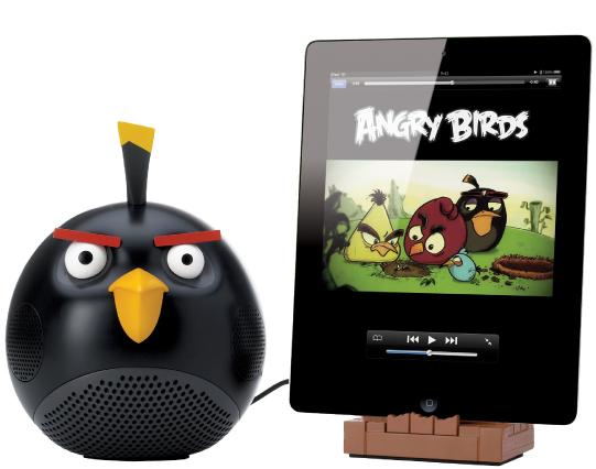 Foto Base iphone/ipod gear4 black bird angry birds