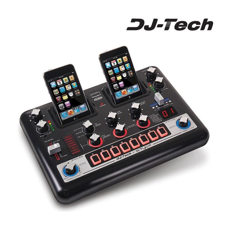 Foto base mezclas ipod dual dj tech i-styler