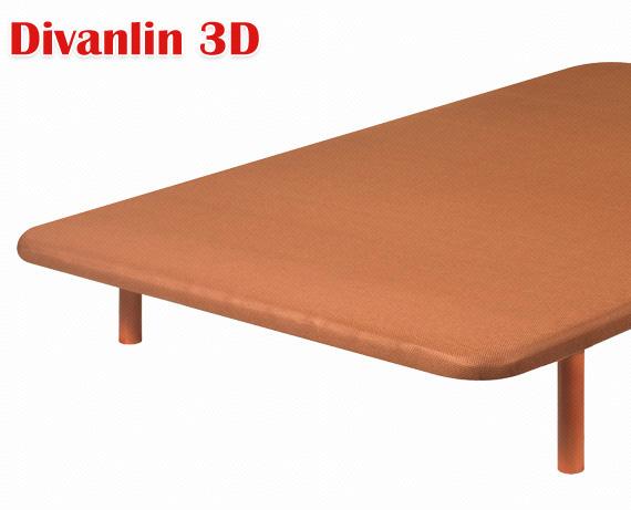 Foto Base tapizada Divanlin 3D Transpirable de Pikolin - 80x200 cm Si Blanc