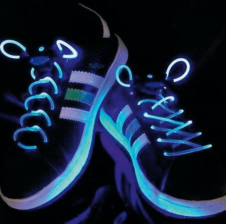 Foto basicXL Cordones LED azul