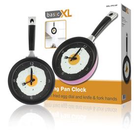 Foto BASICXL Reloj en forma de sartén de color rosa