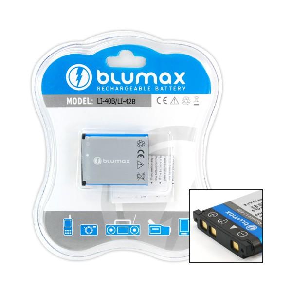 Foto Batería Li-40B Li-42B Blumax compatible Olympus