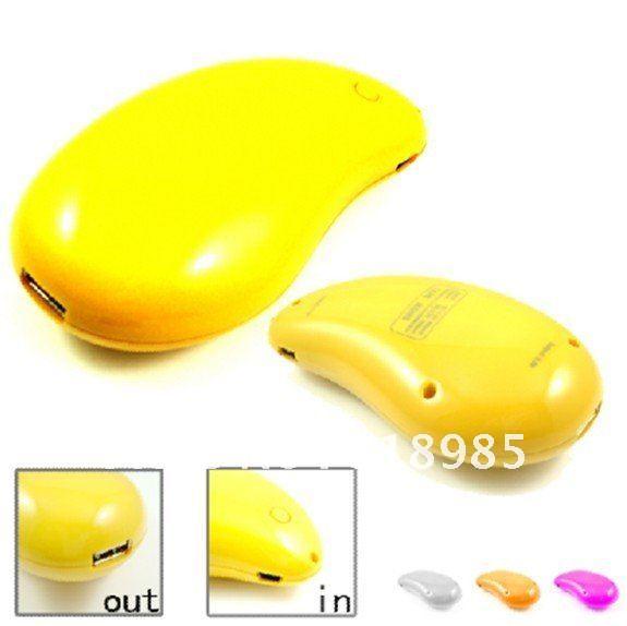 Foto batería móvil externa del bolsillo del mango 5200mah, cargador de la emergencia para el PA