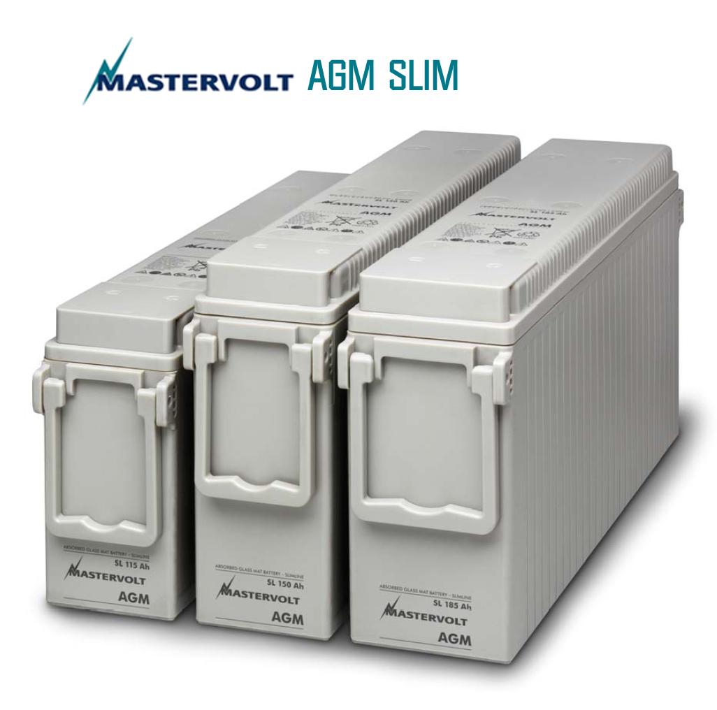 Foto Batería Mastervolt AGM SLIM 12V 150A (C20)