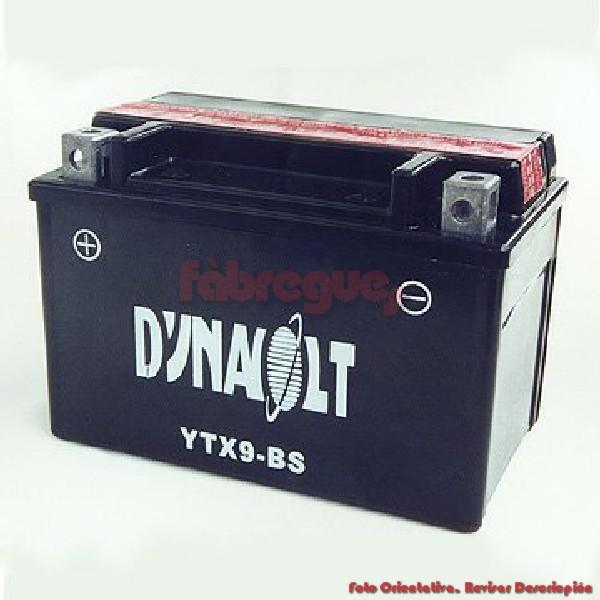 Foto Batería sin mantenimiento Modelo YTX9-BS (DTX9-BS)