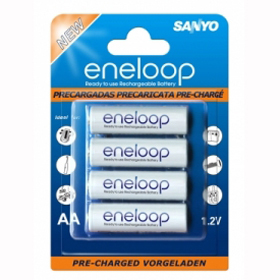 Foto Bater�as Recargables Sanyo Eneloop Aa