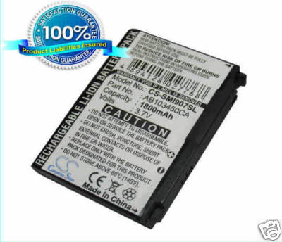 Foto Bateria 1800mah Ab103450ca Para Samsung Epix Sgh-i907