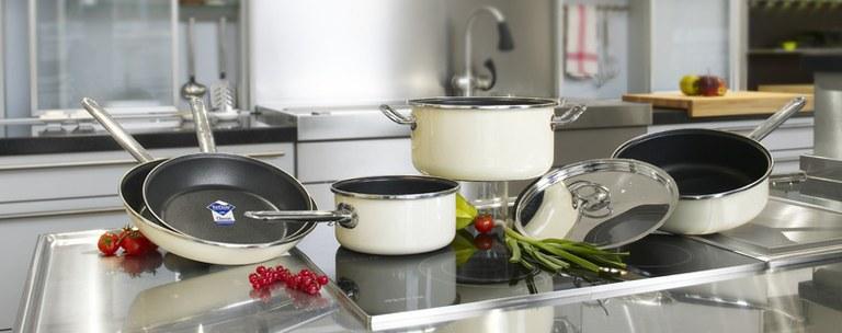 Foto Bateria 5 piezas elegance crema san ignacio