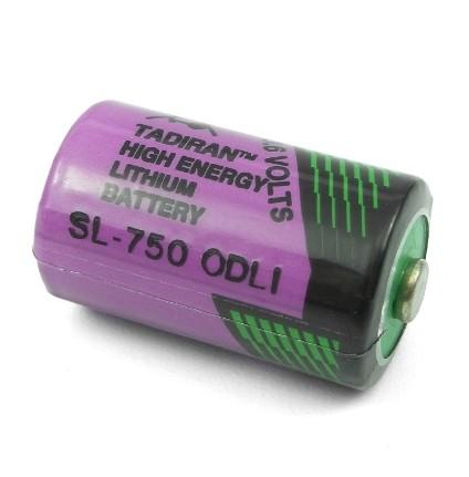 Foto Bateria de litio 3.6v tadiran sl-750-s 1/2aa